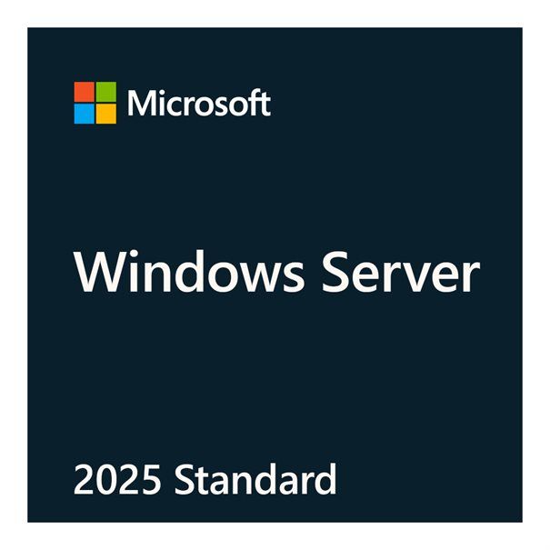 T MS Windows Server 2025 Standard 16Core ROK COA MUI