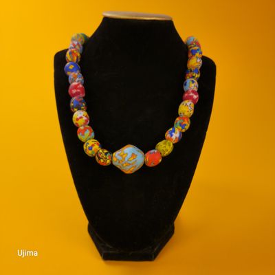 Mosaic Necklace Round
