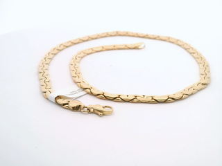 14K Gold Elegant Chain Necklace