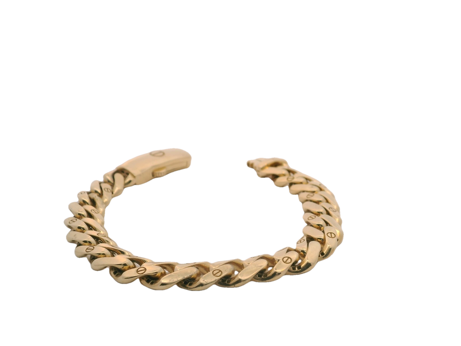 14K Gold Elegant Chain Bracelet