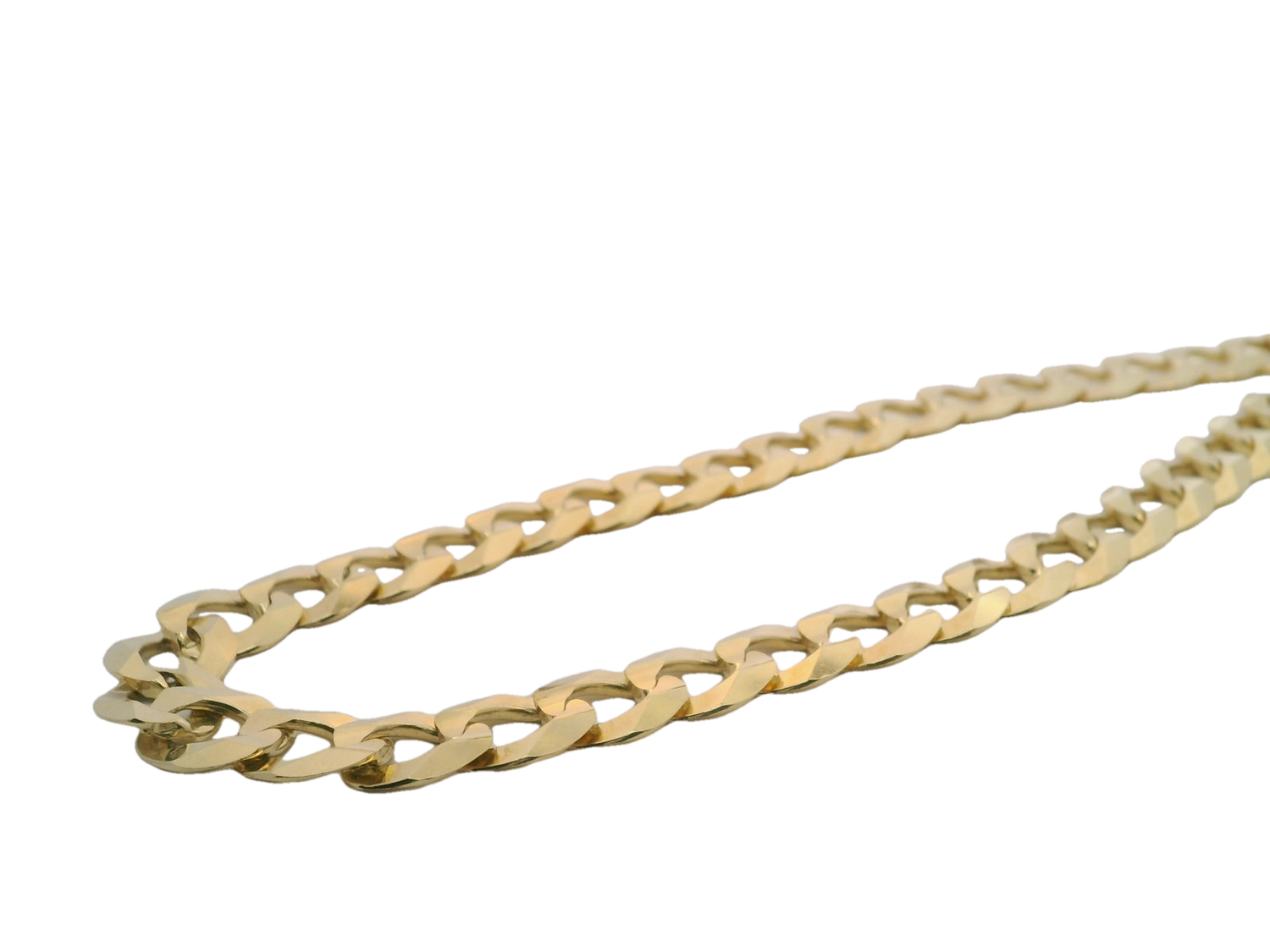 Elegant 14K Gold Chain Necklace 26"