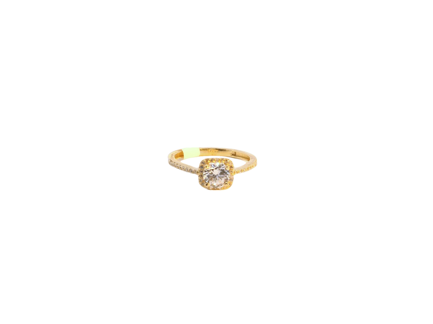 Elegant 14K Gold Ring with Stone