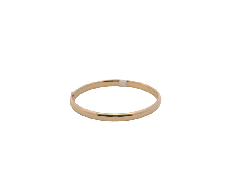 Elegant 14k Gold Bangle Bracelet Kid's
