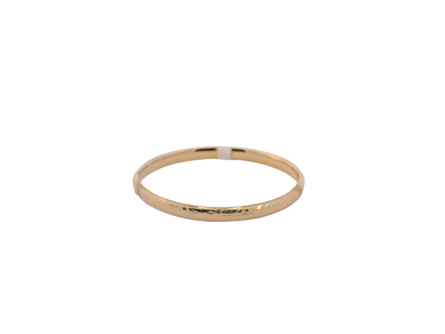 Elegant 14k Gold Bangle Bracelet Kid's