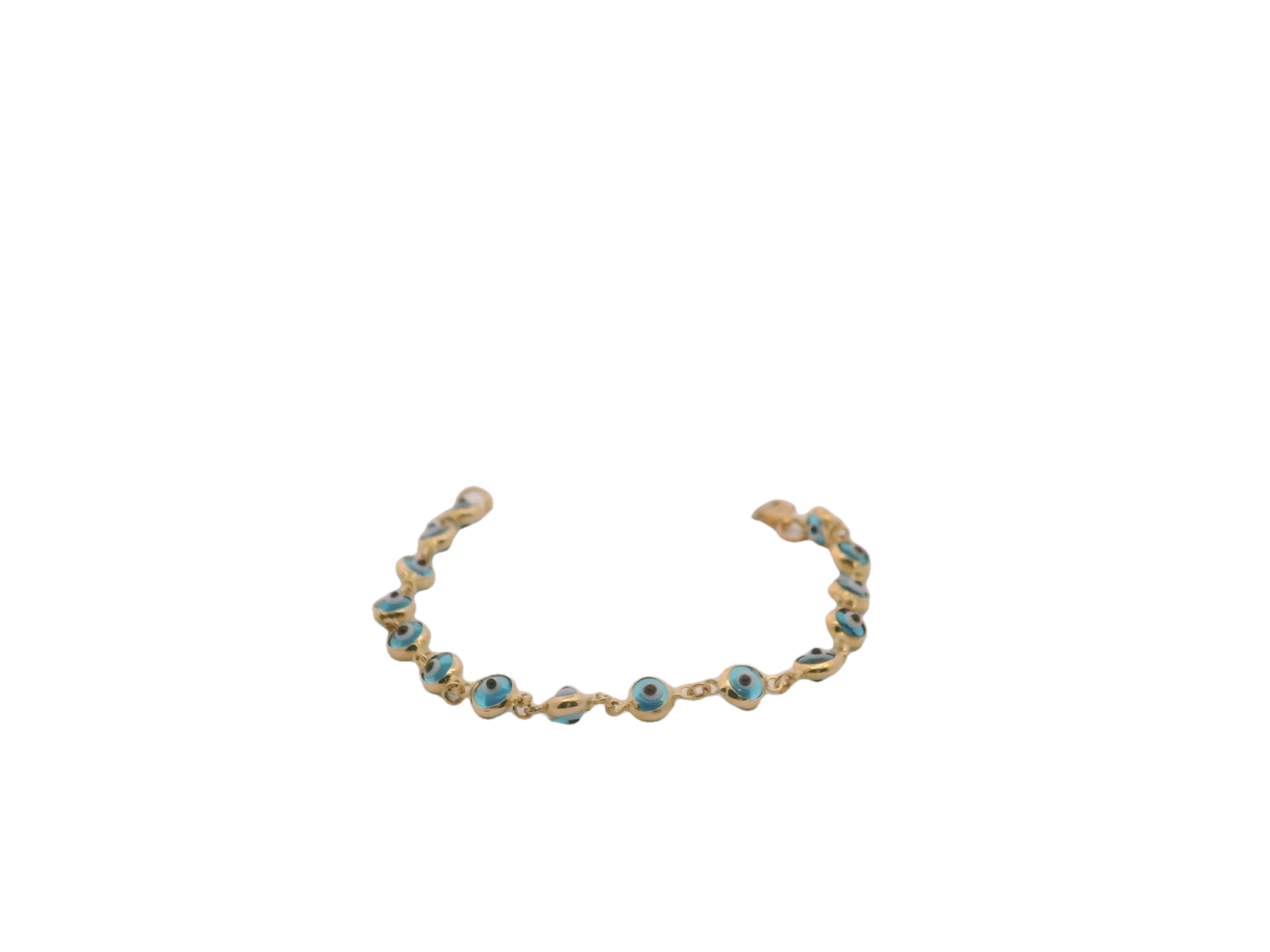 Elegant 14k Gold and Blue Bracelet Kid's