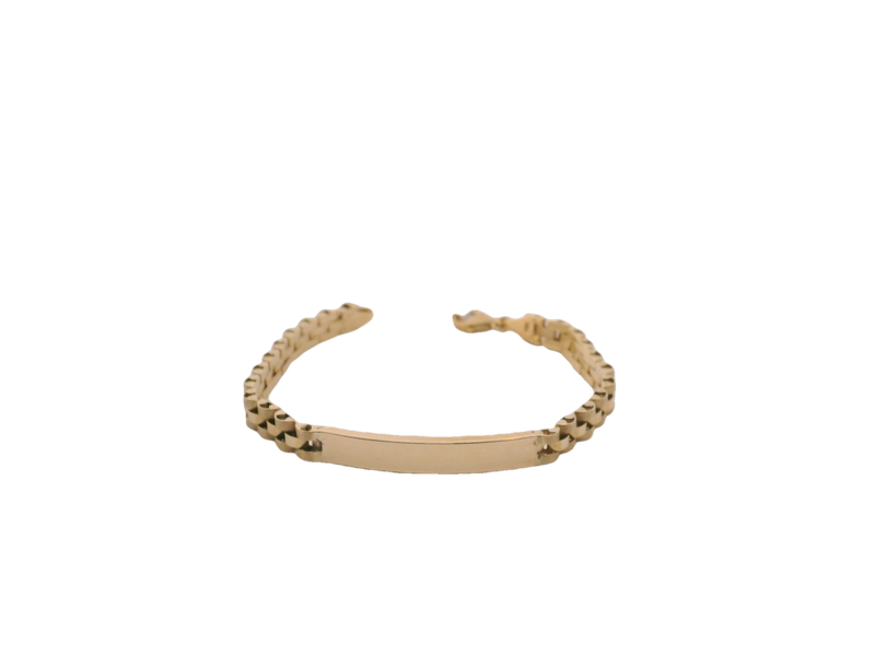 Elegant 10k Gold Bracelet Kid's Display
