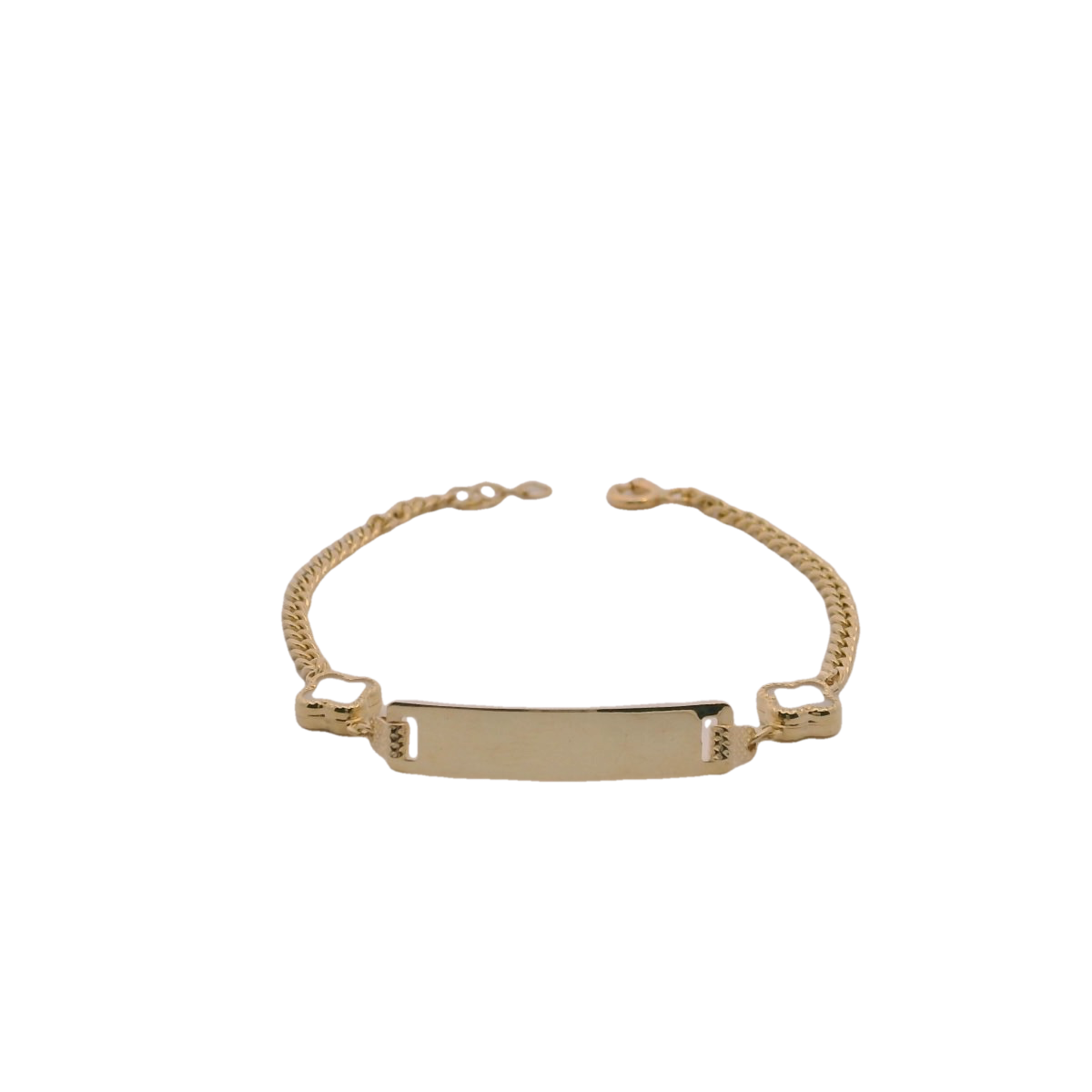 Elegant 14k Gold Bracelet with Minimalist Design