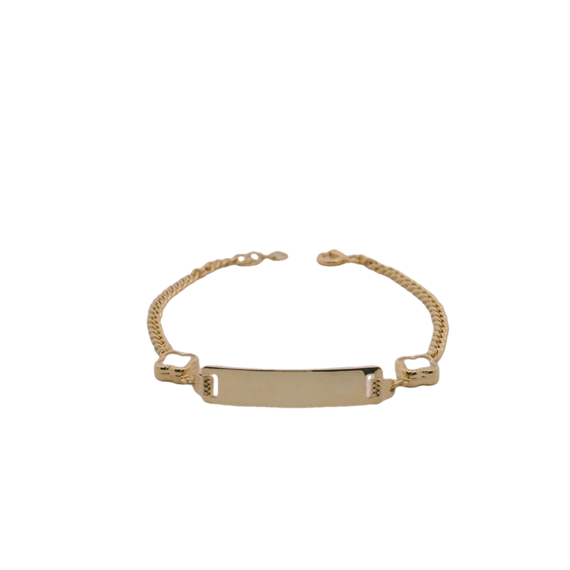 Elegant 14k Gold Bracelet with Minimalist Design