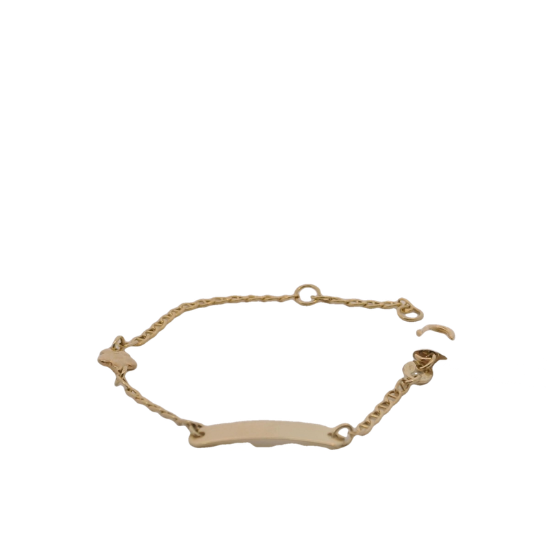 Elegant 14K Gold Bracelet