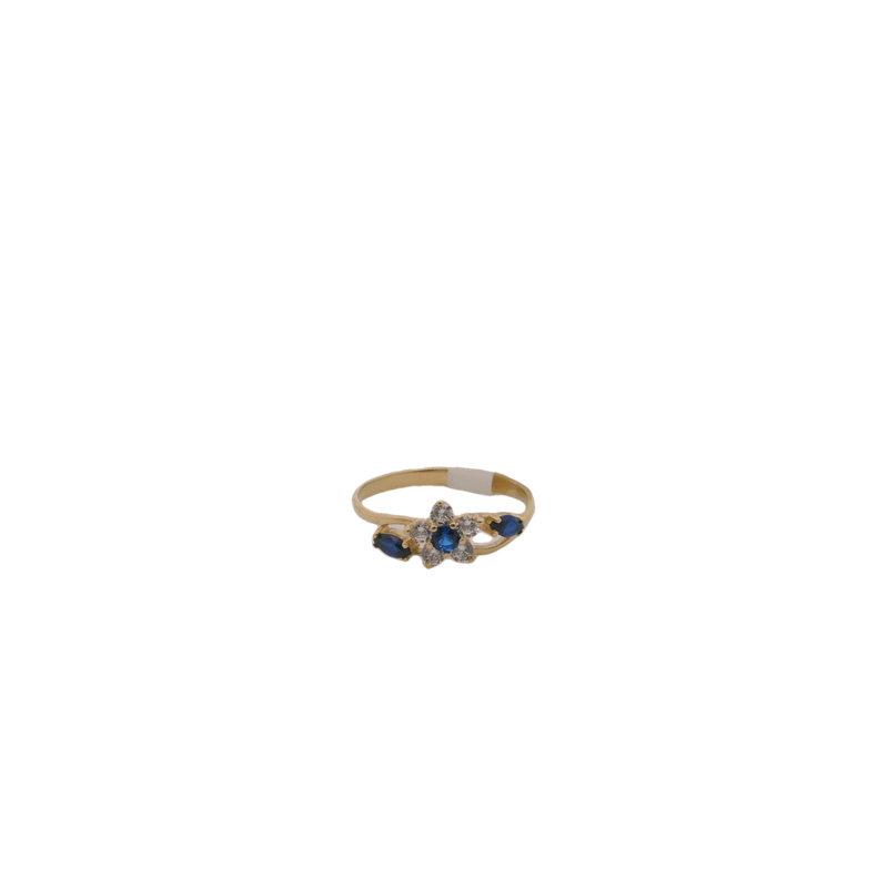 Elegant 14k Gold and stones Ring