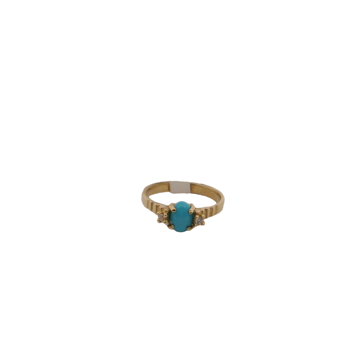 Elegant 14k Gold Ring with  Stones