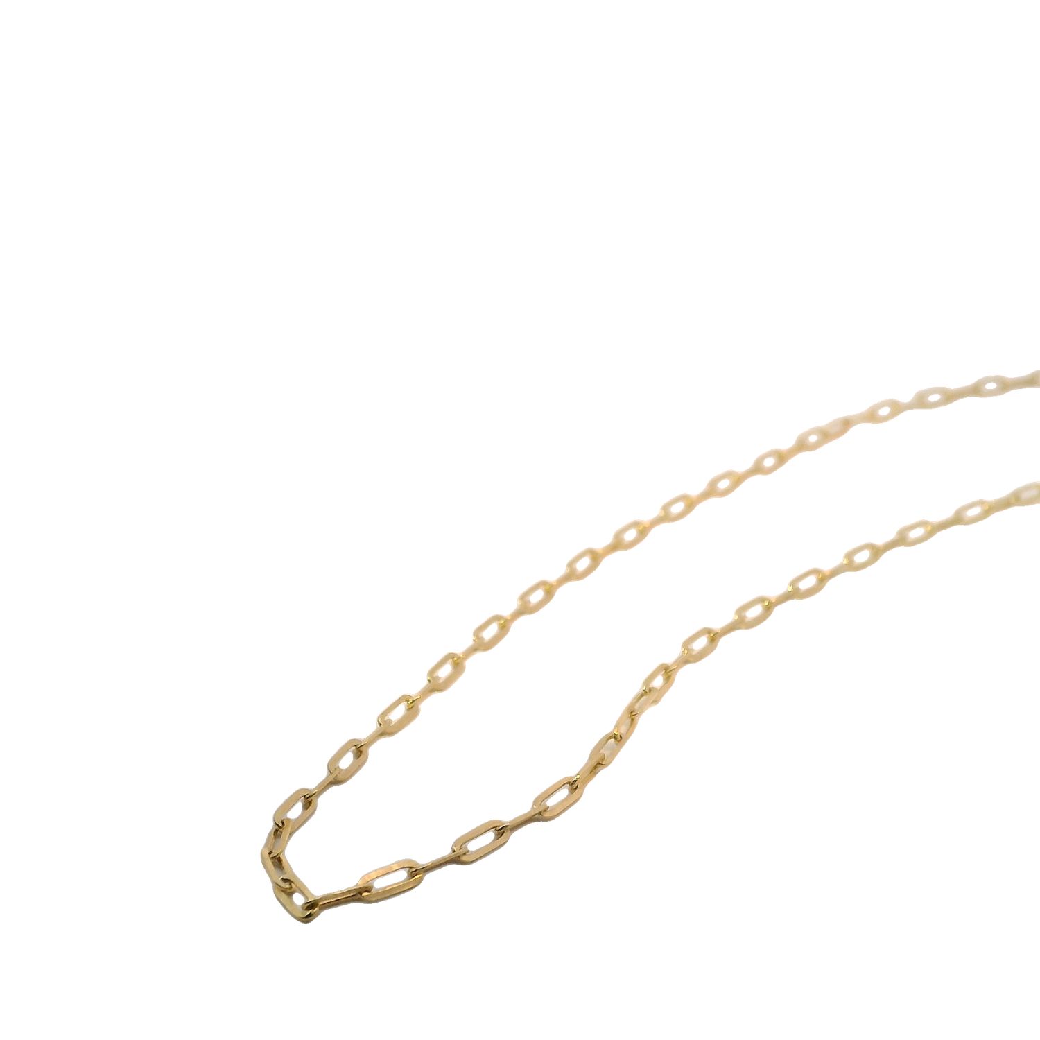 Elegant 14K Gold Chain Necklace
