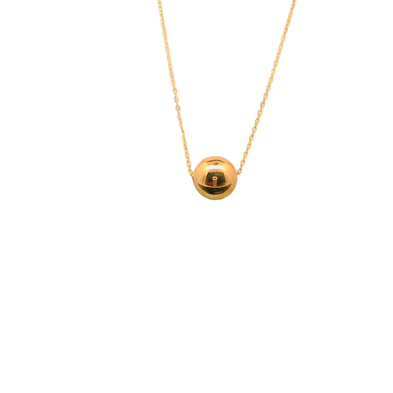 Elegant14k Gold Pendant Necklace