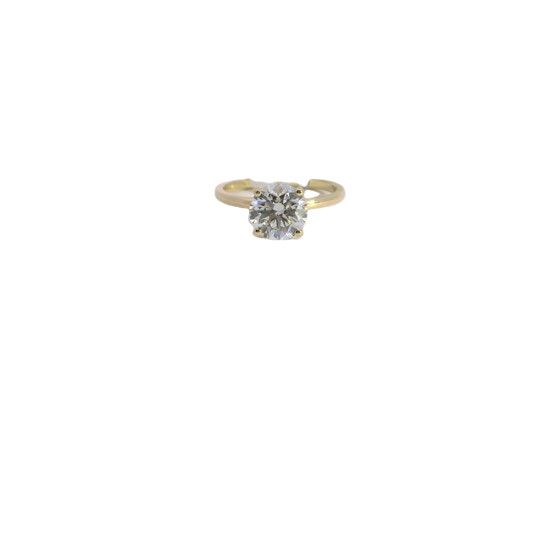 Elegant 14k Gold Ring with Sparkling Diamond