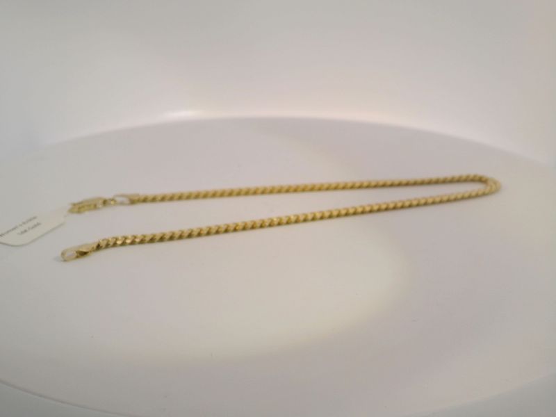 Elegant 14K Gold Ankle Bracelet