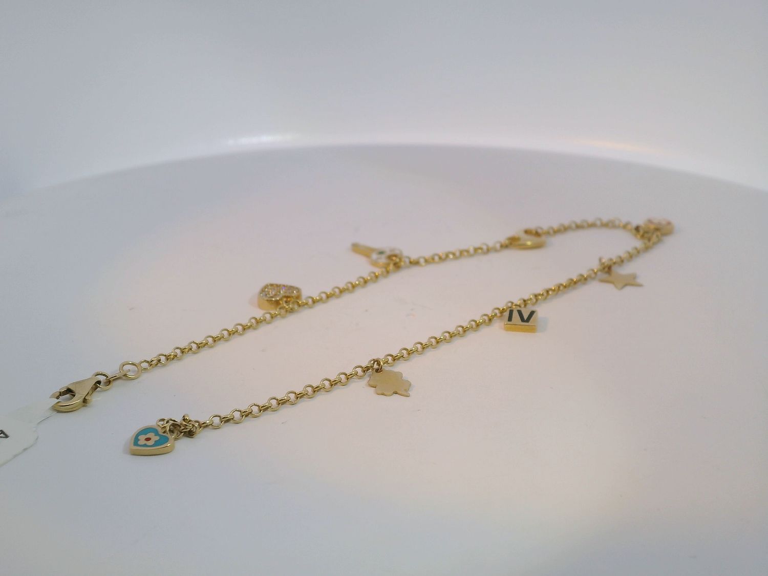 Delicate 14k Gold  Ankle Bracelet