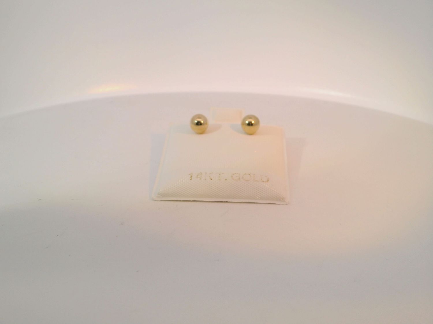 Classic Gold Stud Earrings