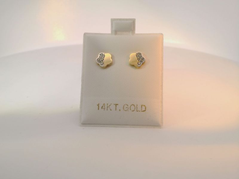 Gold Stud Earrings