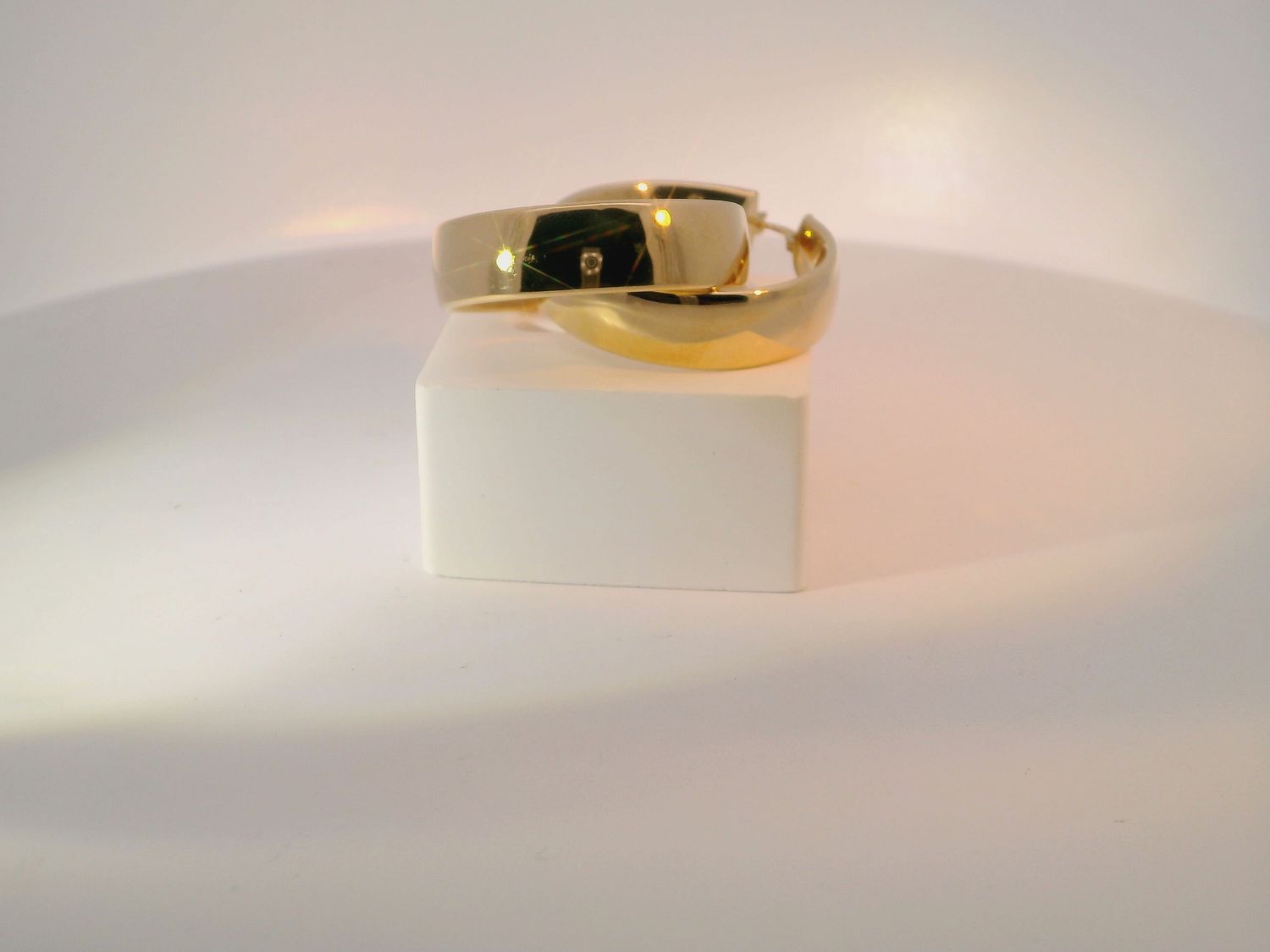14k Gold Hoop Earrings