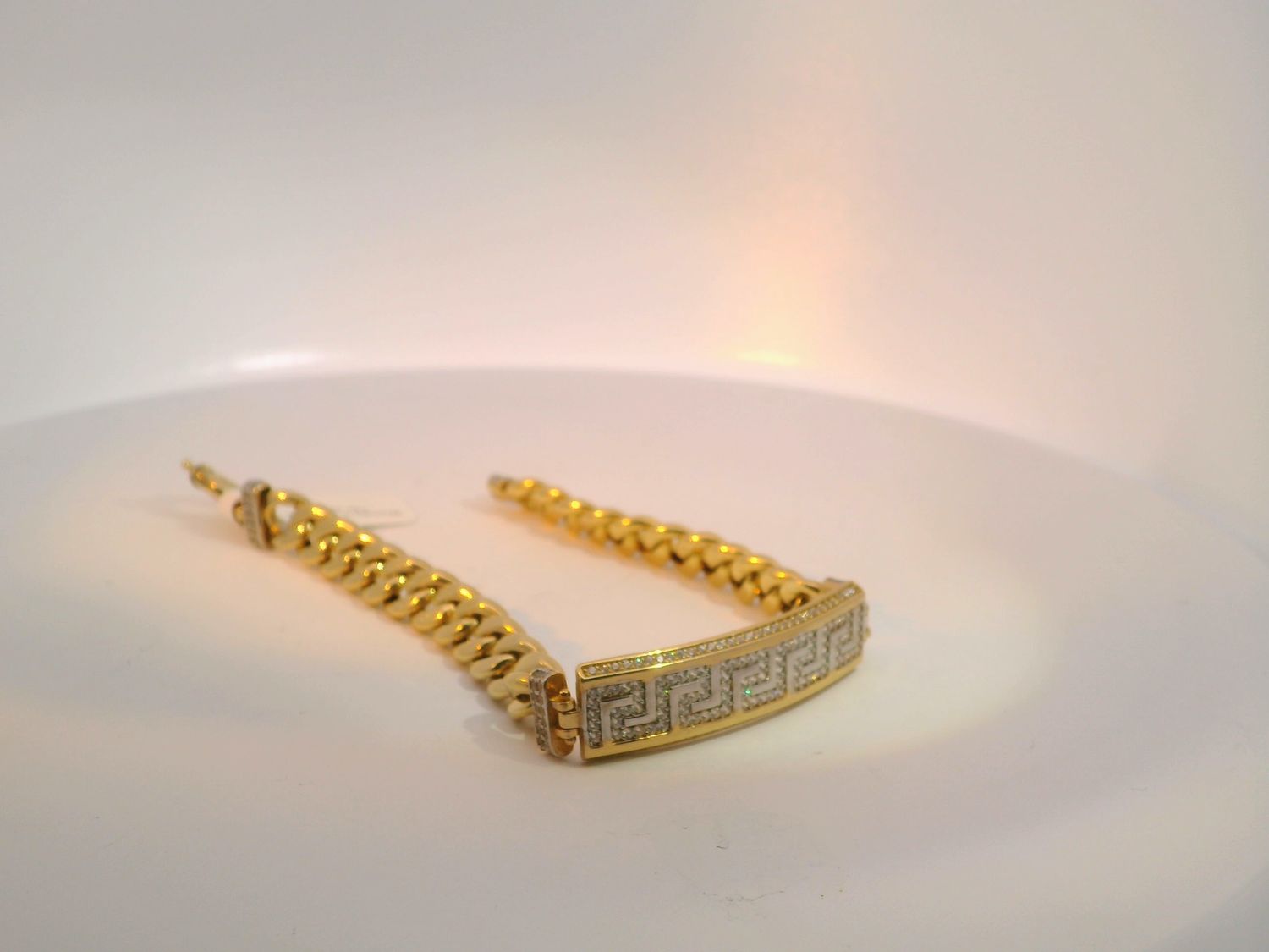14K Yellow Gold Chain Bracelet