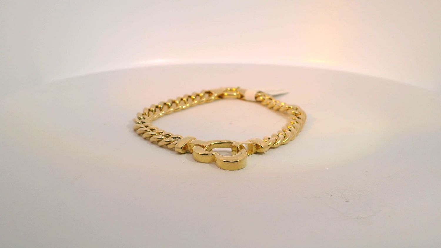 10K Gold Elegant Chain Bracelet
