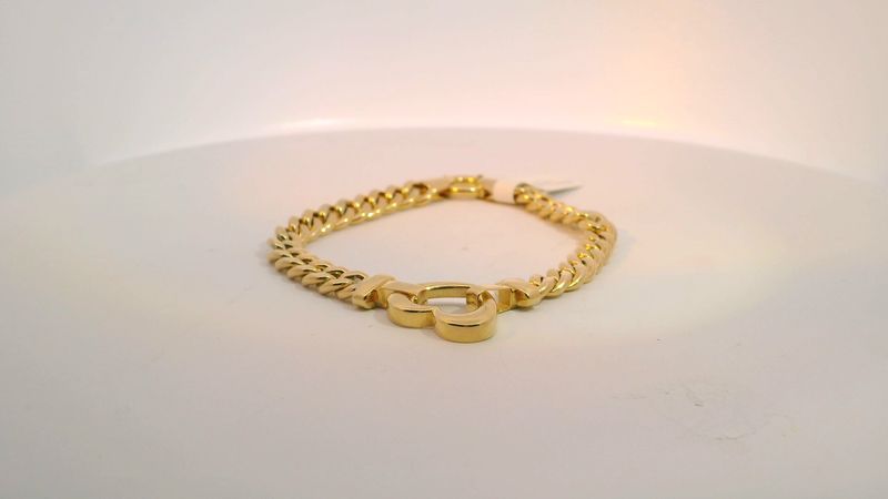 10K Gold Elegant Chain Bracelet