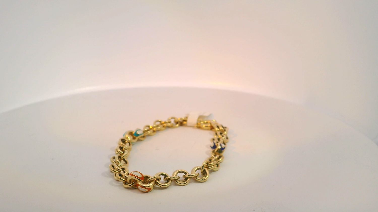 Classic Yellow 14K Gold Chain Link Bracelet