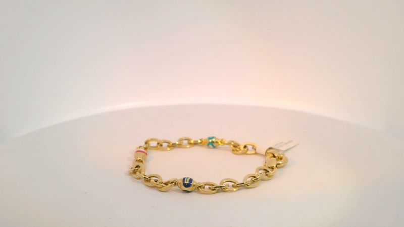 14k Gold Elegant Chain Bracelet