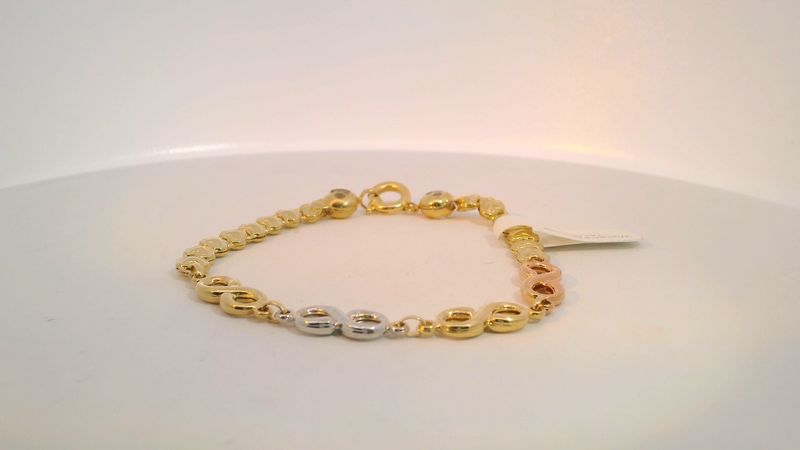 14kGold Elegant Chain Bracelet