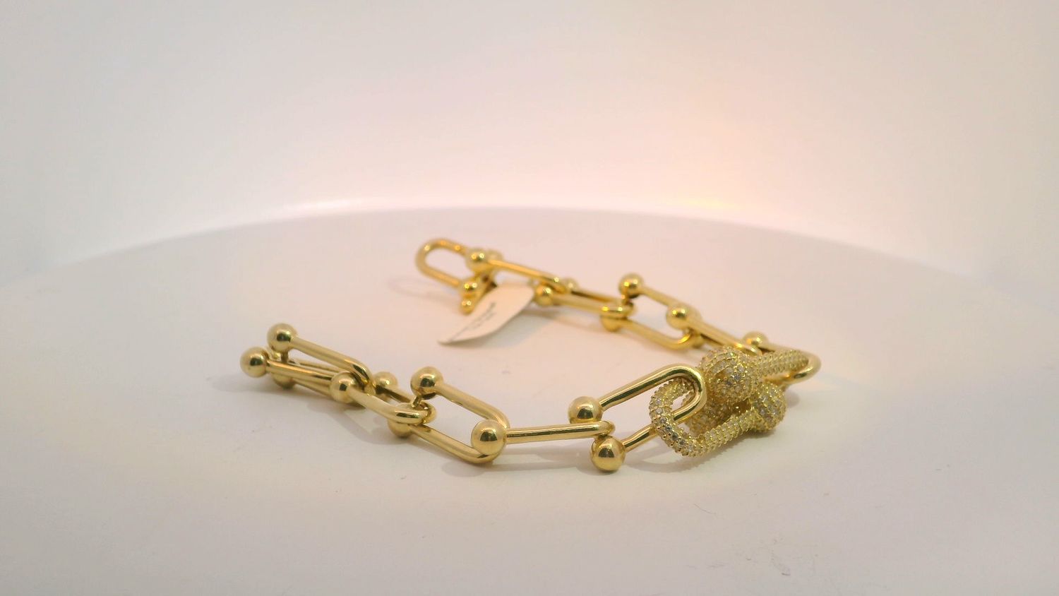 10K Gold Chain Bracelet