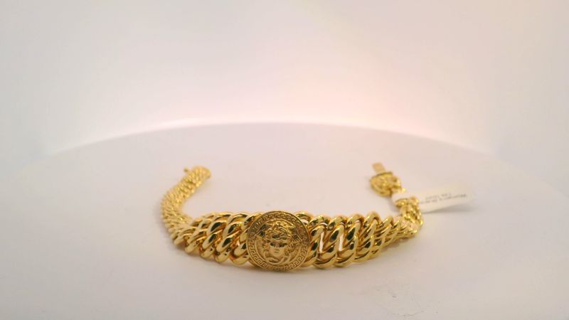 14k Gold Elegant Chain Bracelet