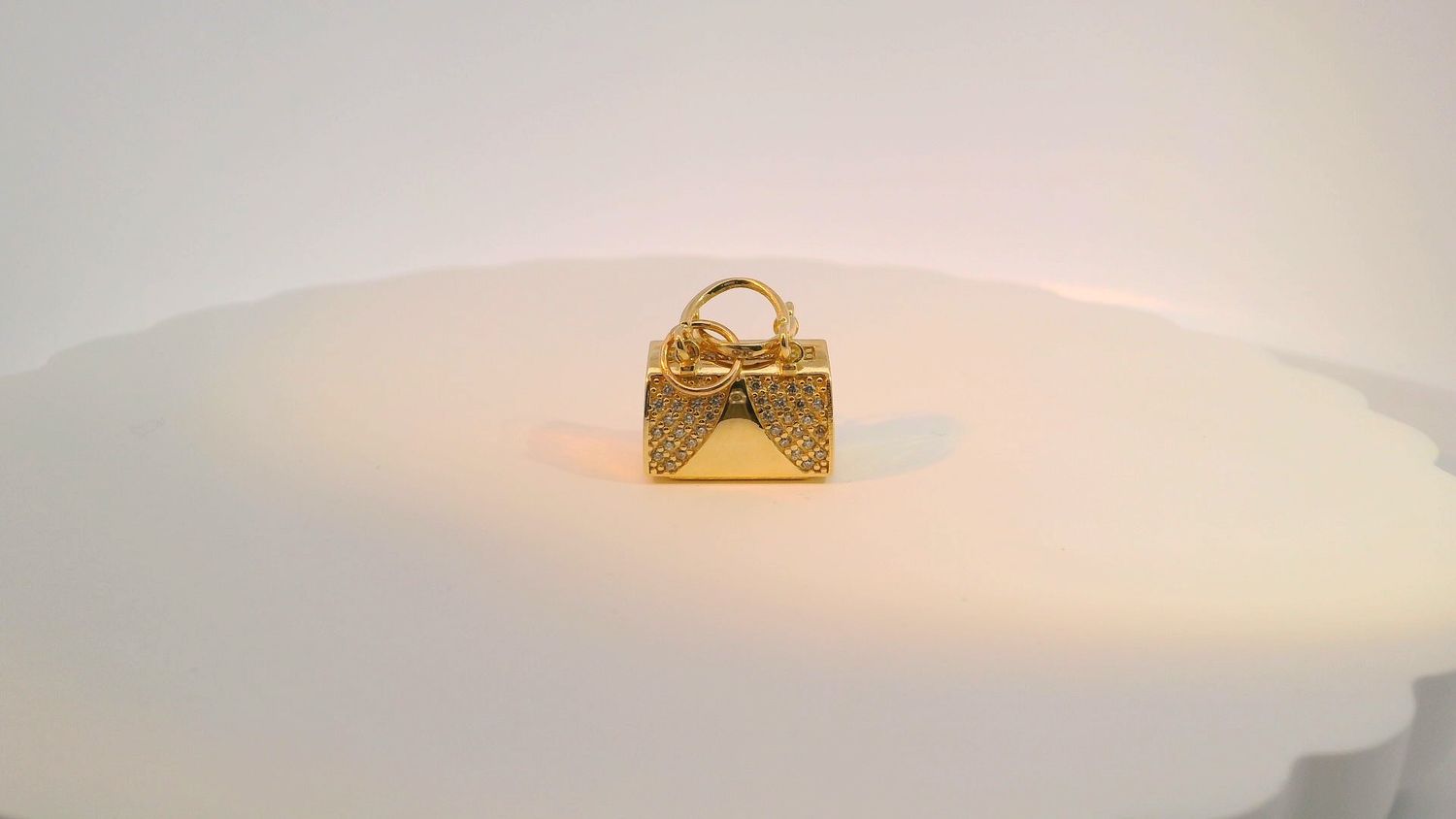 Bracelet Pandora Style Chams gold 14k