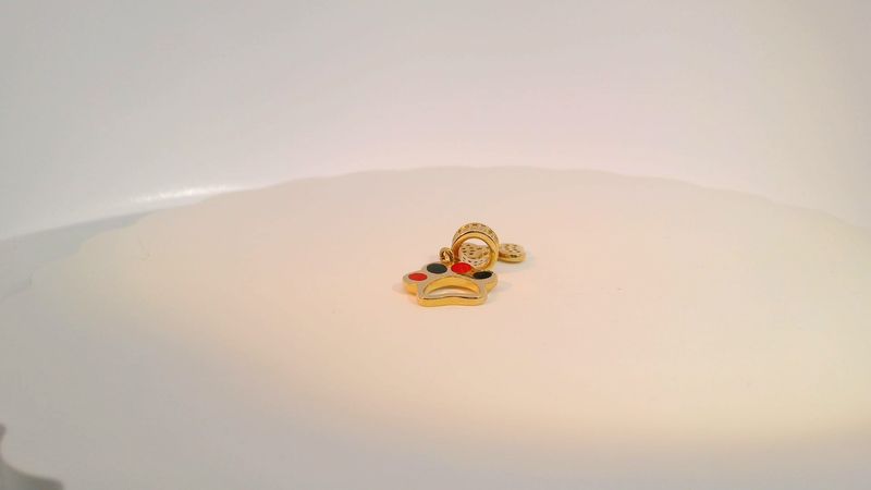 14 Gold Bracelet Pandora Style Charms