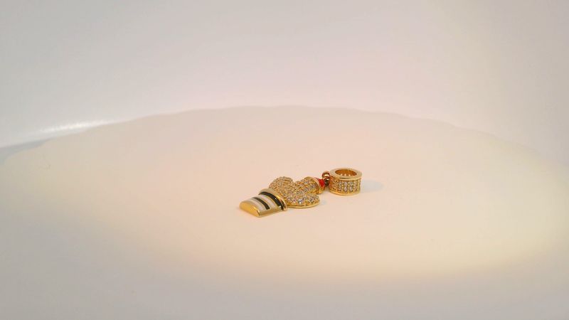 14k Gold Bracelet Pandora Style Chams
