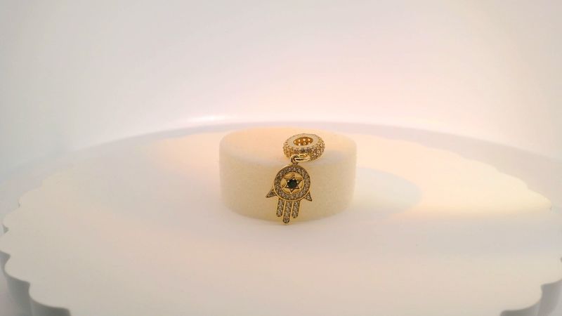 14k Gold Bracelet Pandora Style Charms