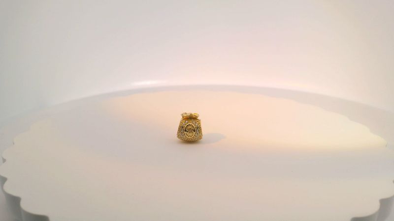 14k Gold Bracelet Pandora Style Charms