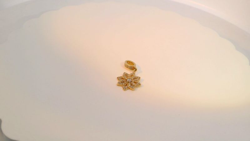 14k Gold Bracelet Pandora Style Charms