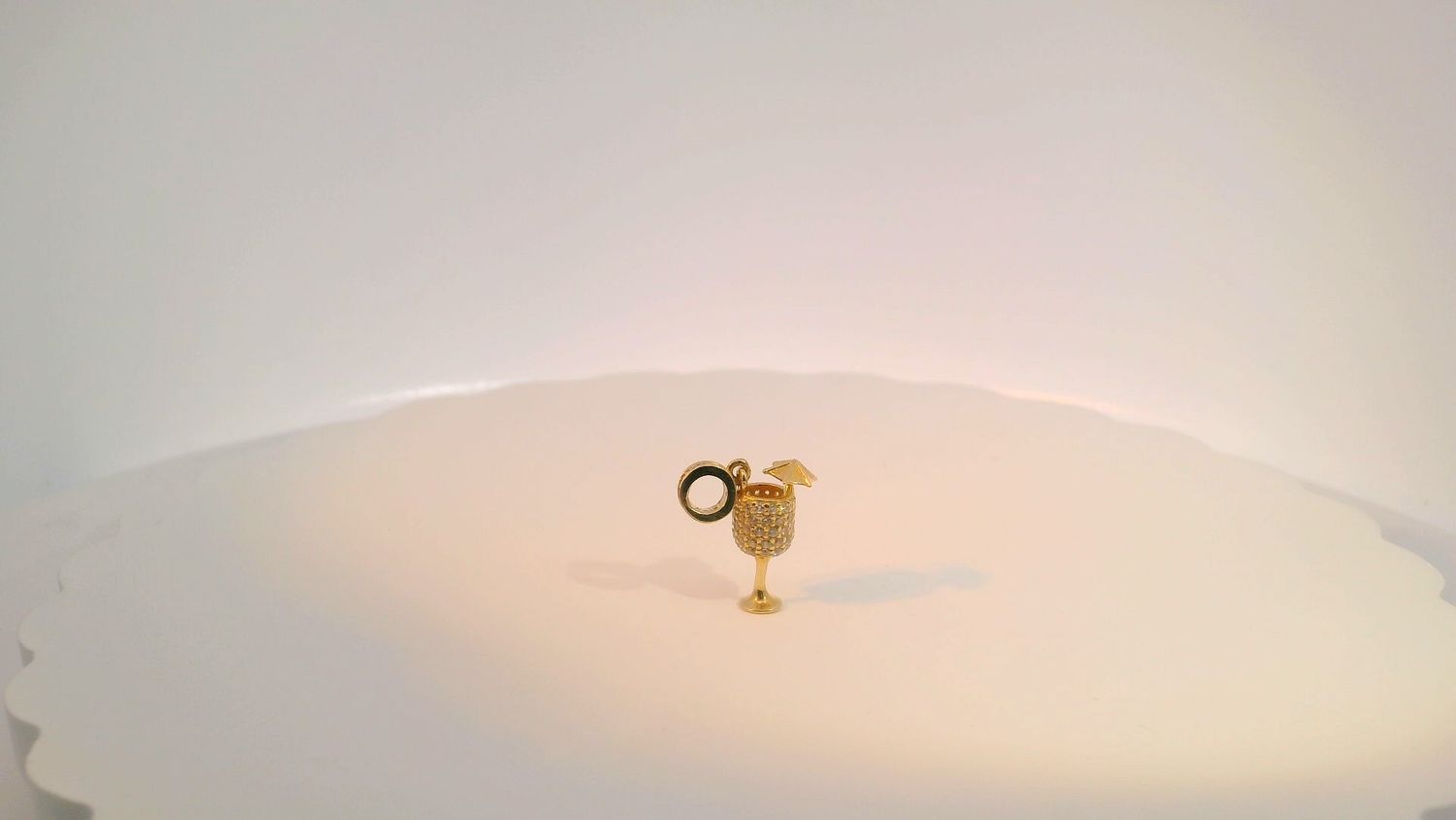 14k Gold Bracelet Pandora Style Charms