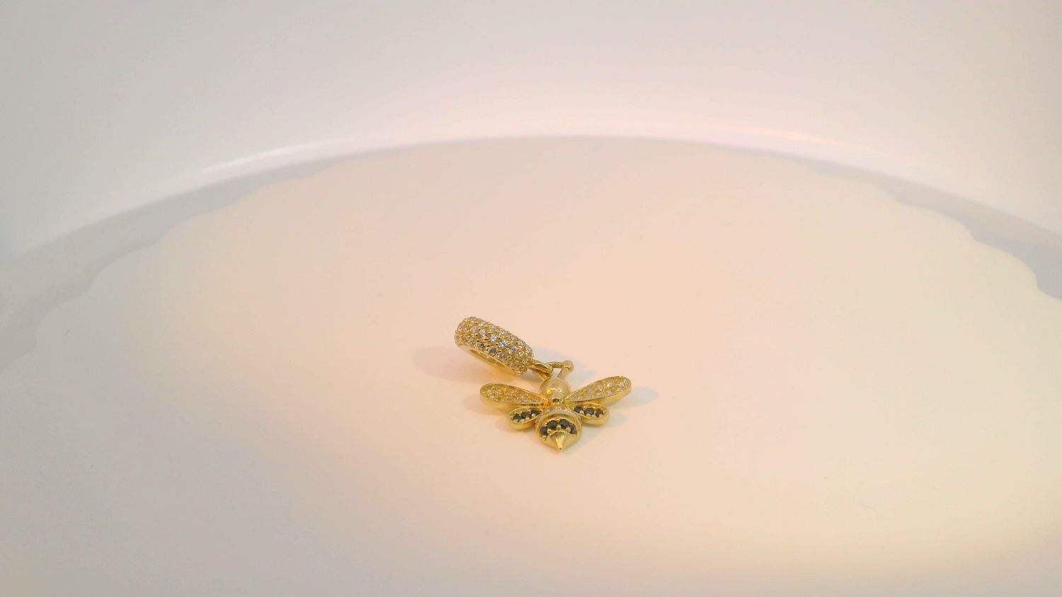Bracelet Pandora Style Charms 10k Gold