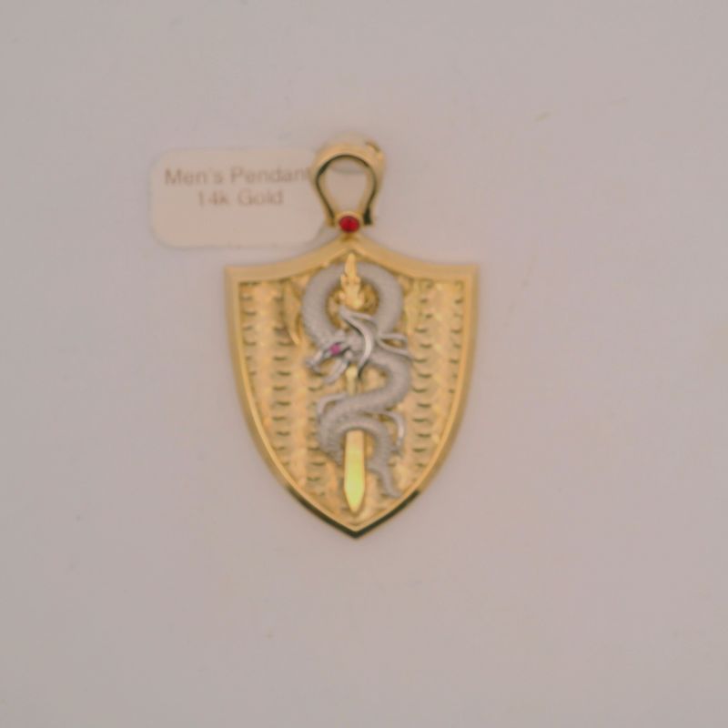14k Gold Man's Pendants