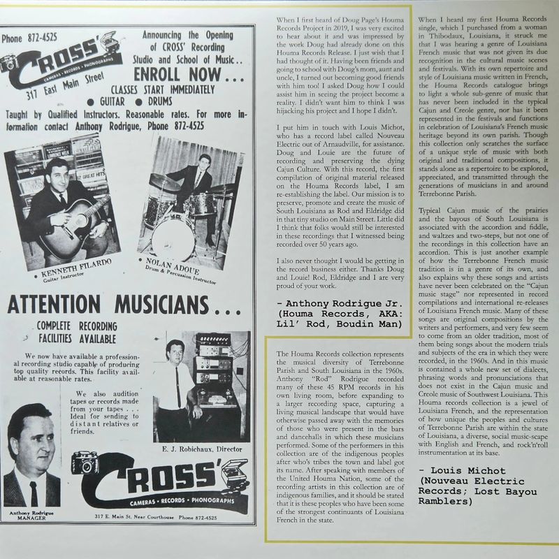 Houma Records - LA Music 1966-1974