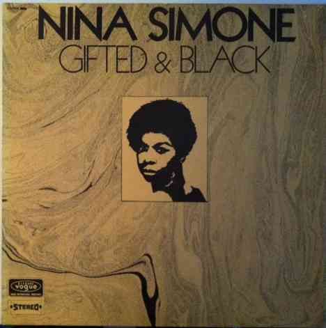 Nina Simone - Gifted &amp; Black (VG+) Promo Spain Pressing LP