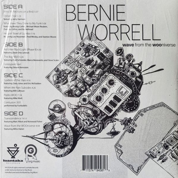 Bernie Worrell- Wave from the wooniverse (sealed) 2xLP
