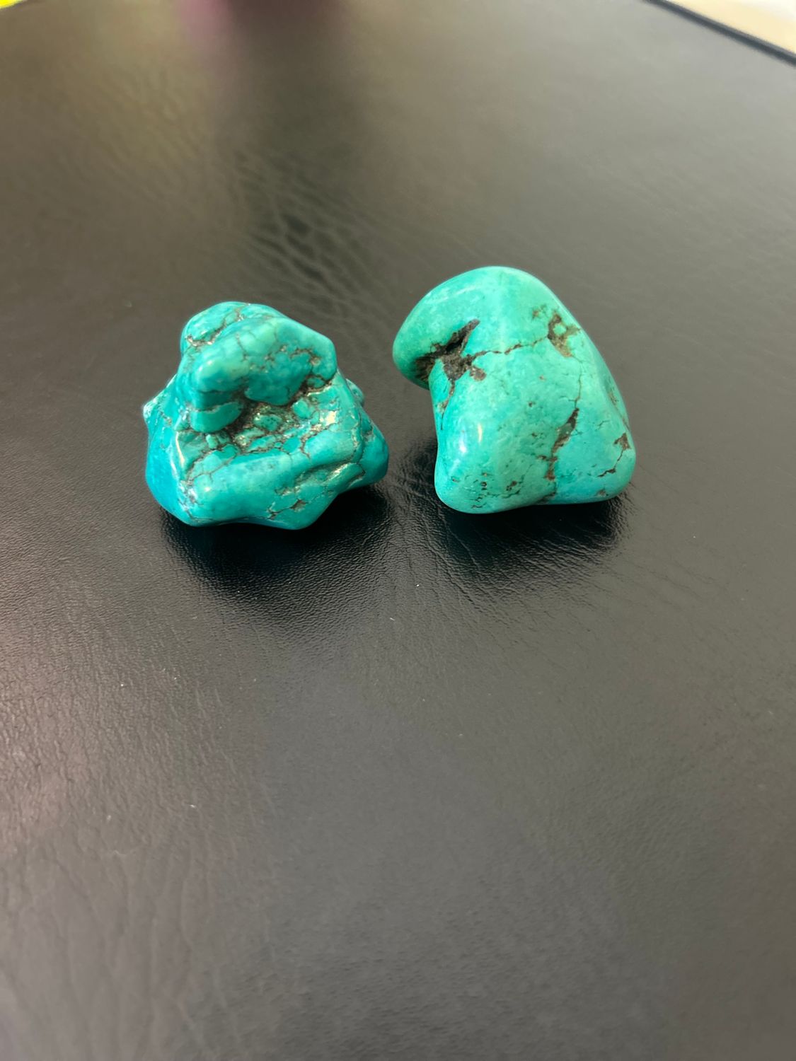 Turquoise Stones- protection, luck, and abundance