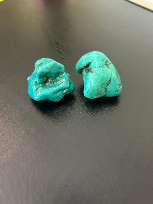 Turquoise Stones- protection, luck, and abundance