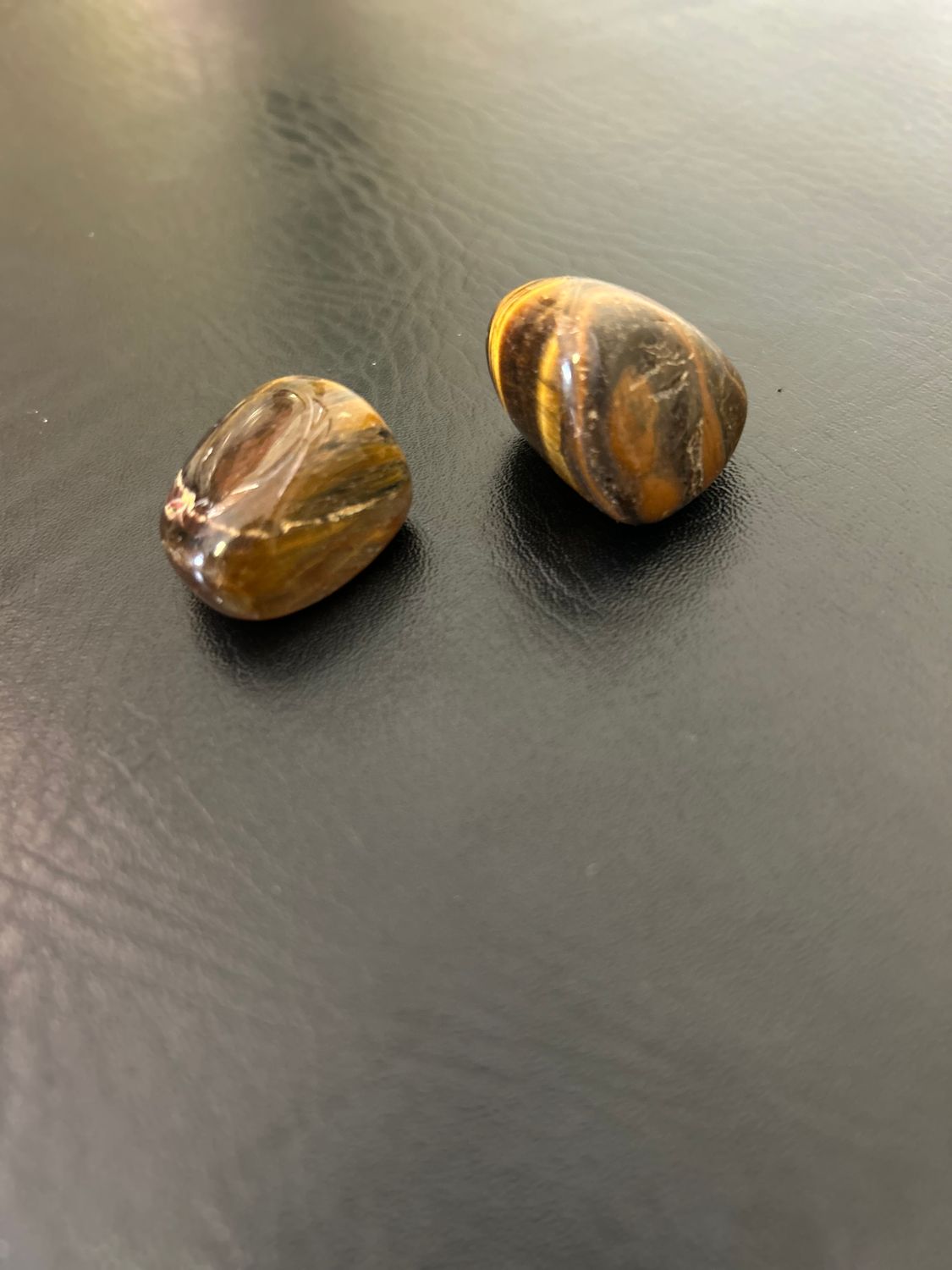 Tiger Eye -  self-confidence and inner strength.