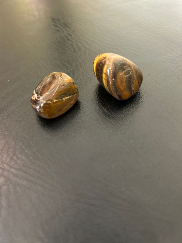 Tiger Eye -  self-confidence and inner strength.