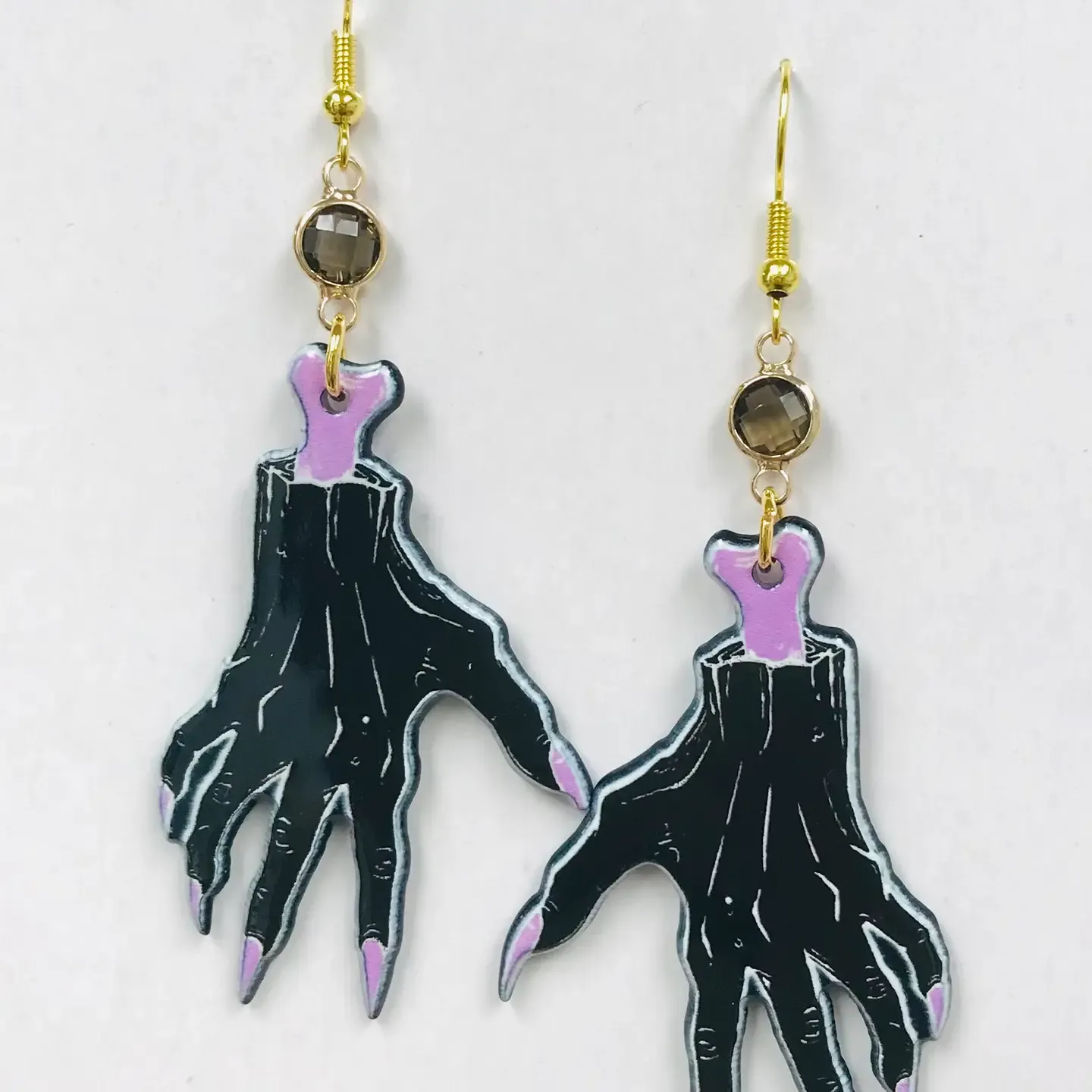 Acrylic Gothic Earring, Devil&#39;s Claw Earrings