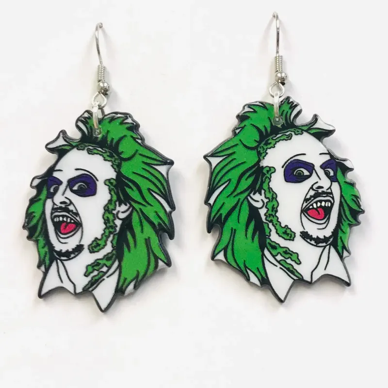 Screaming Earrings, Halloween Horror Movie Gift