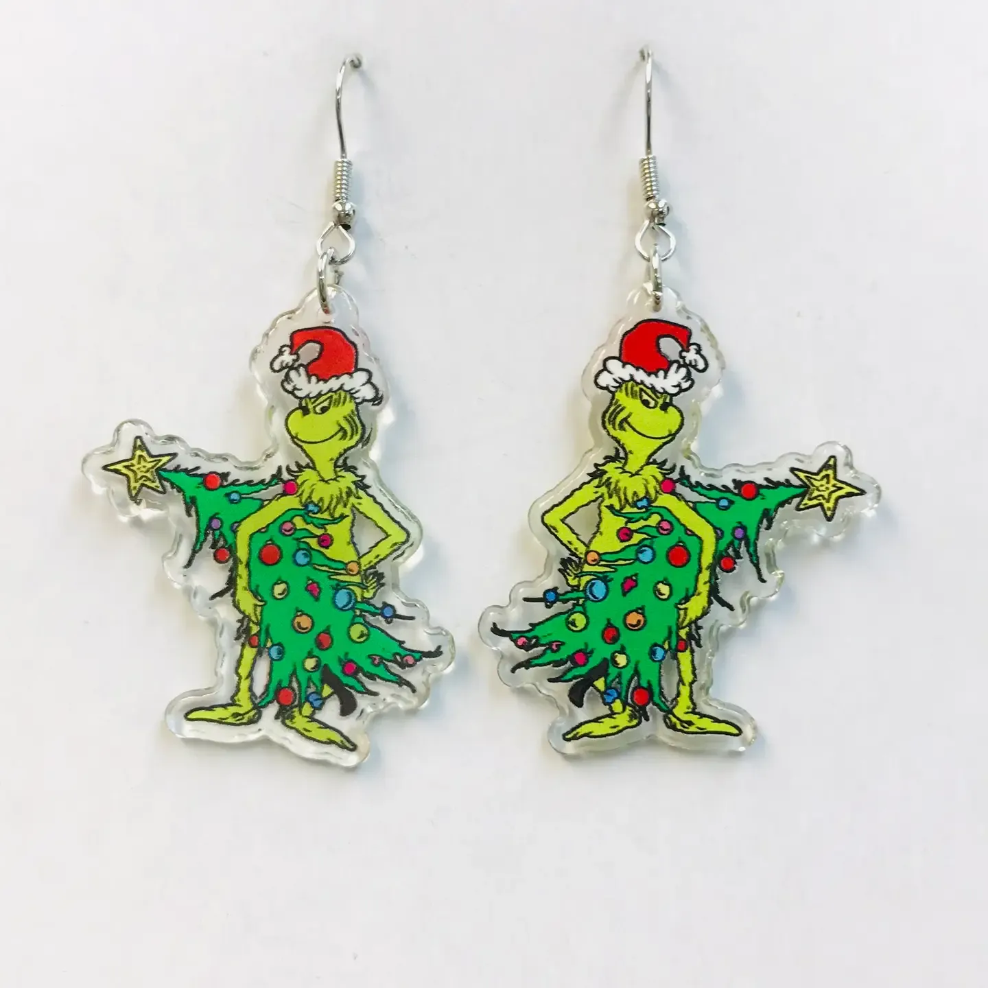 Acrylic You Are Mean One Earrings 